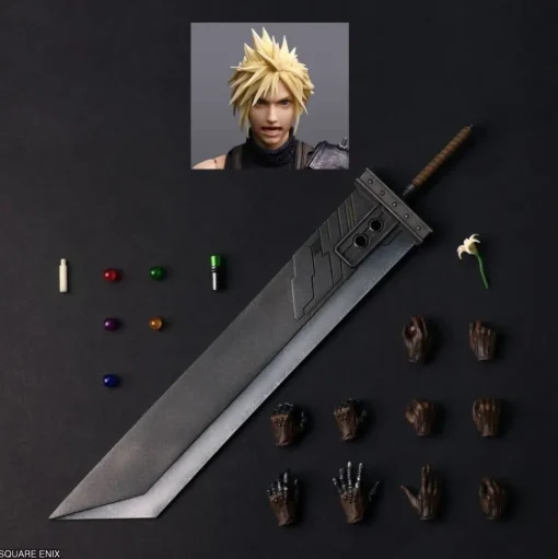 Play Arts Shin Final Fantasy VII Rebirth Cloud Strife