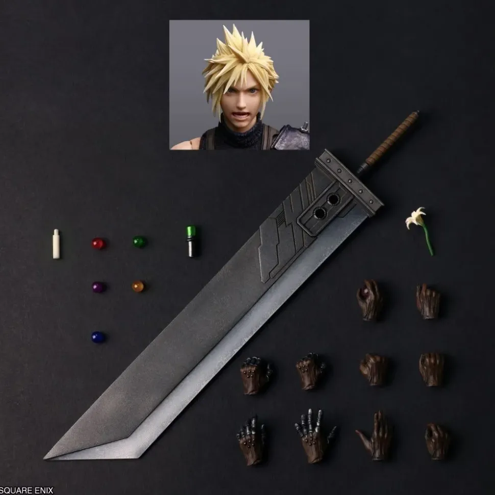 Play Arts Shin Final Fantasy VII Rebirth Cloud Strife
