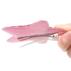 Popuphilia! Big Lamé Star Hair Clip