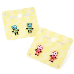Popuphilia! Robot Pierced Earrings