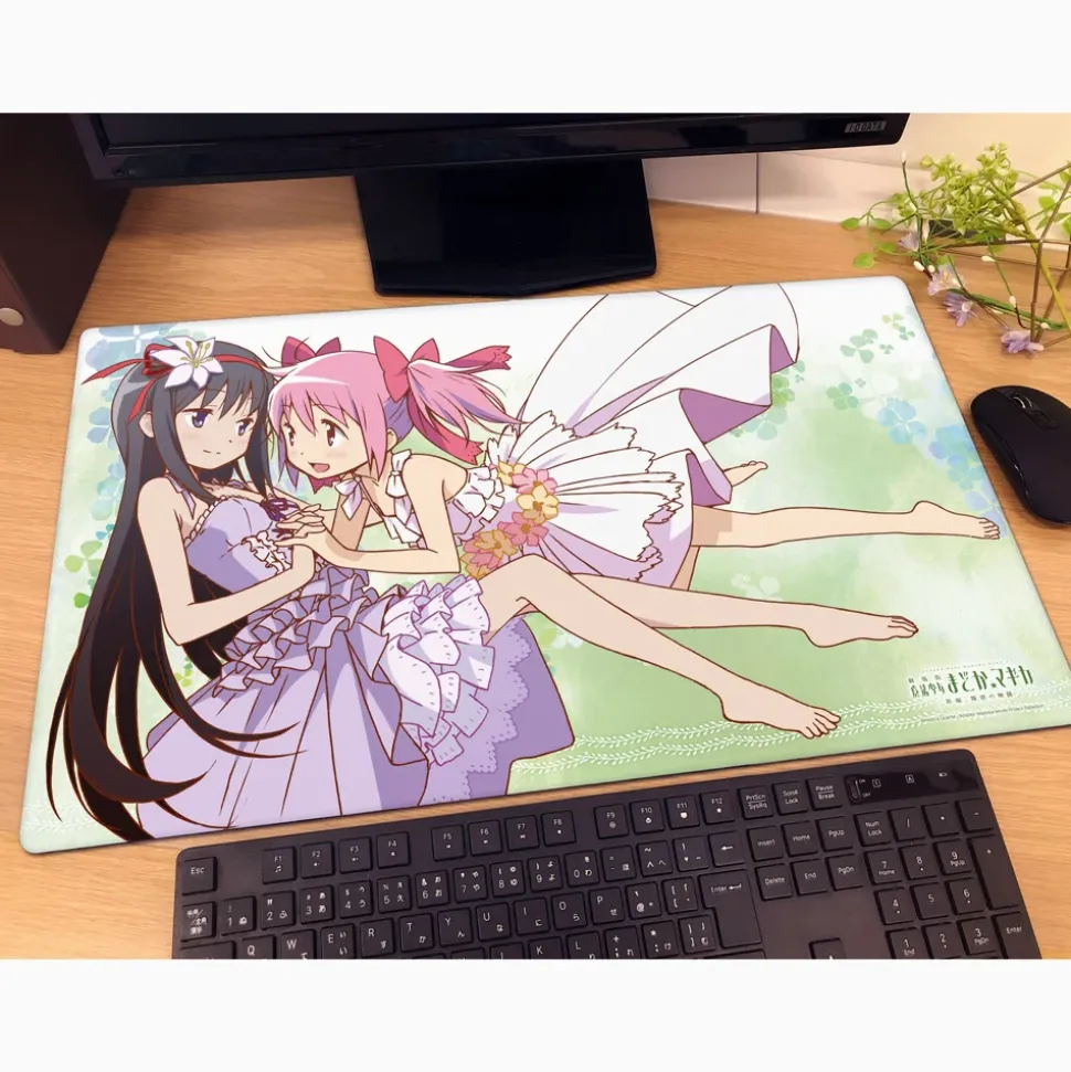 Puella Magi Madoka Magica the Movie: Rebellion Rubber Mat Madoka & Homura: Blossom (Re-run)