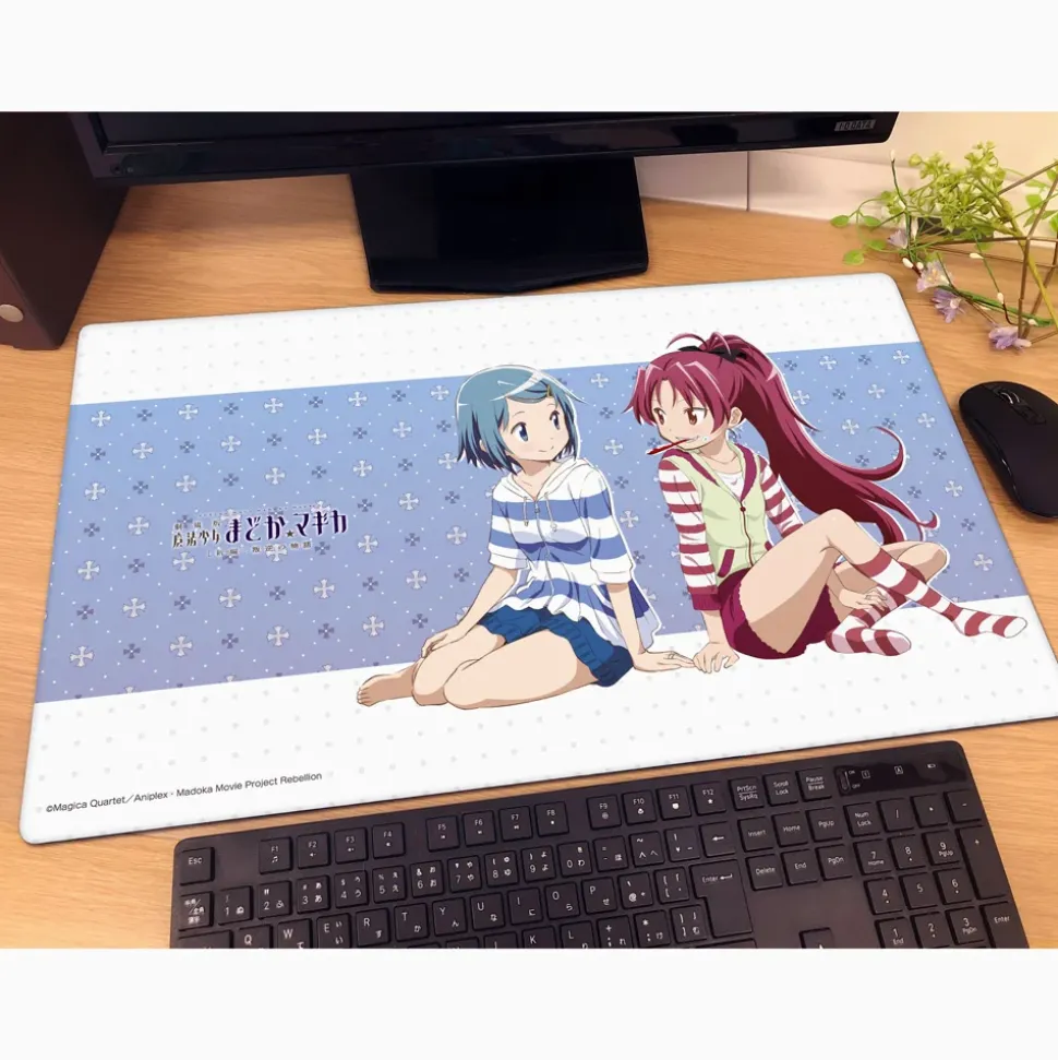 Puella Magi Madoka Magica the Movie: Rebellion Rubber Mat Sayaka & Kyoko: Roomwear (Re-run)