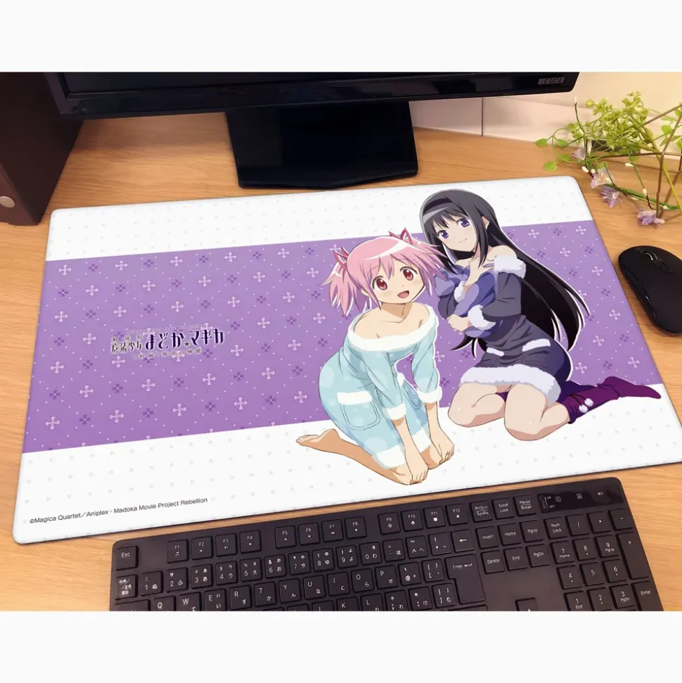 Puella Magi Madoka Magica the Movie: Rebellion Rubber Mat Madoka & Homura: Roomwear (Re-run)