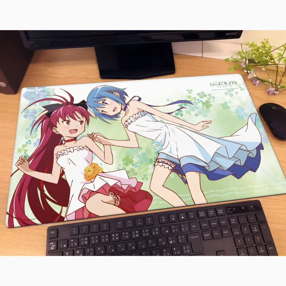 Puella Magi Madoka Magica the Movie: Rebellion Rubber Mat Sayaka & Kyoko: Blossom (Re-run)