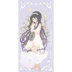 Puella Magi Madoka Magica Big Towel Homura Akemi: Flower Ver.