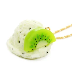 Q-pot. Parlor Kiwi Ice Cream Necklace