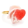 Q-pot. Parlor Love Heart Whipped Cream Ring