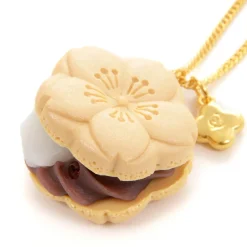 Q-pot. Sakura Monaka Necklace