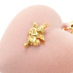 Q-pot. x Q-pid. Melty Heart Pink Necklace