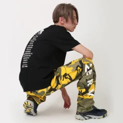 Radio Eva 622 NERV B.D.U. Yellow Cargo Pants