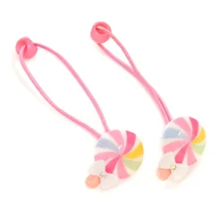 Rainbow Lollipop Hair Tie Set