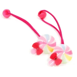 Rainbow Lollipop Hair Tie Set