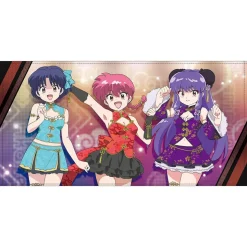 Ranma 1/2 120cm Big Towel Ranma (Female) & Shampoo & Akane: Chinese Dress x Idol Ver.