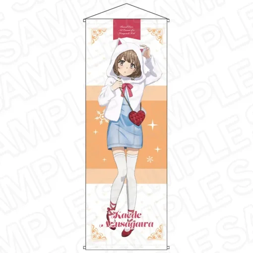 Rascal Does Not Dream of a Knapsack Kid Extra Large Tapestry Kaede Azusagawa: Winter Ver.