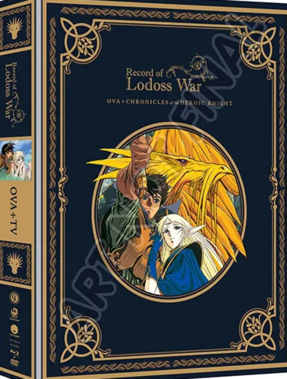 Record of the Lodoss War: OVA (Blu-ray/DVD Combo) w/ Chronicles of the Heroic Knight (DVD)