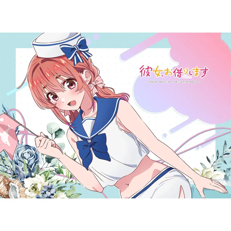 Rent-A-Girlfriend Pillow Cover Sumi Sakurasawa: Jersey Maid Ver.