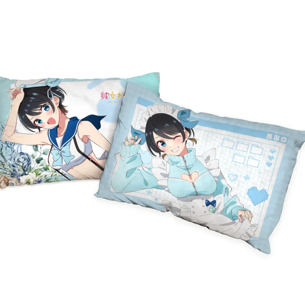 Rent-A-Girlfriend Pillow Cover Ruka Sarashina: Jersey Maid Ver.