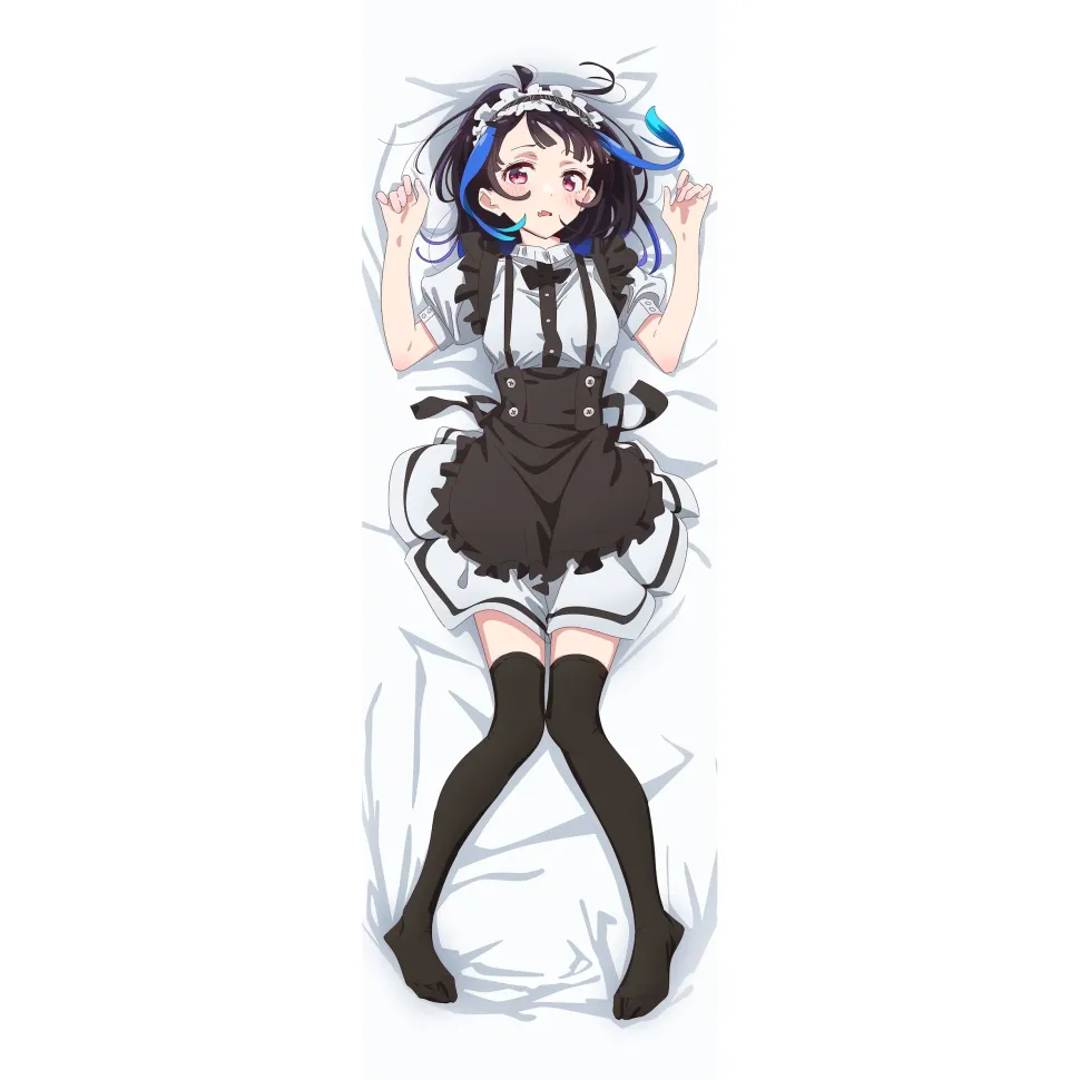 Rent-A-Girlfriend Season 3 Dakimakura Pillow Cover Mini Yaemori: Kimono & Maid Ver.