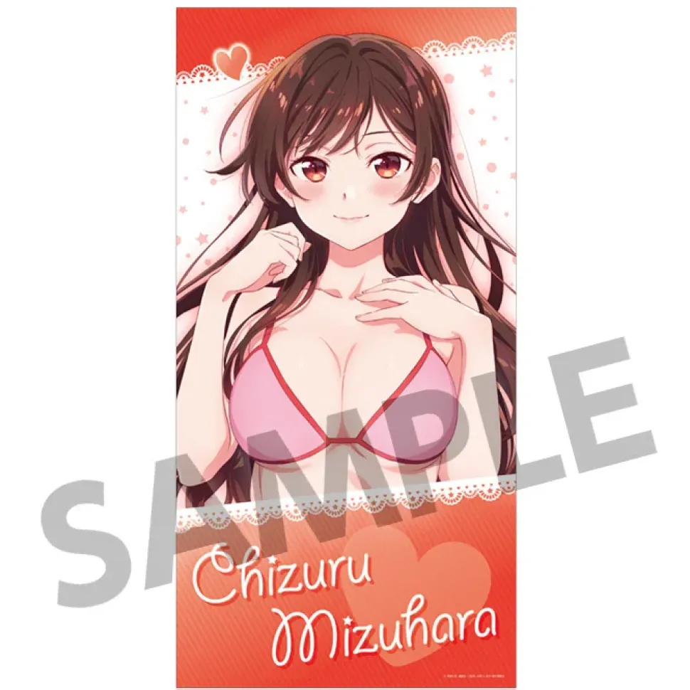 Rent-A-Girlfriend: Swimsuit Ver. Microfiber Bath Towel Collection