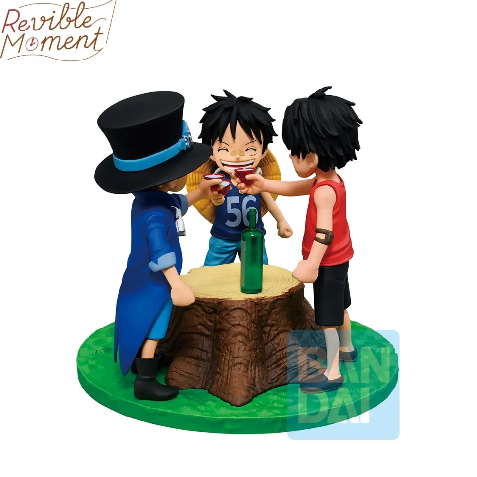 Revible Moment Ichibansho Figure One Piece Ace & Sabo & Luffy (Dramatic Memories)