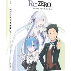Re:Zero -Starting Life in Another World- Season 1 Part 1 Blu-ray/DVD Combo Pack Limited Edition
