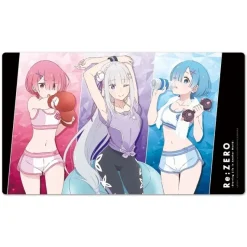 Re:Zero -Starting Life in Another World- Character Rubber Mat Emilia & Rem & Ram