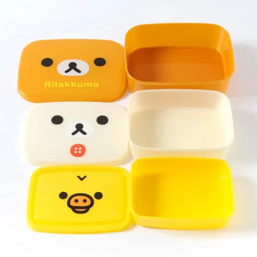 Rilakkuma Lunch Market Bento Trio