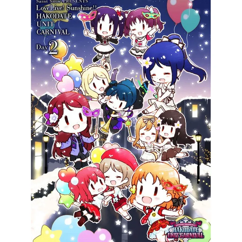 Saint Snow Presents Love Live! Sunshine!! Hakodate Unit Carnival Day 2 DVD