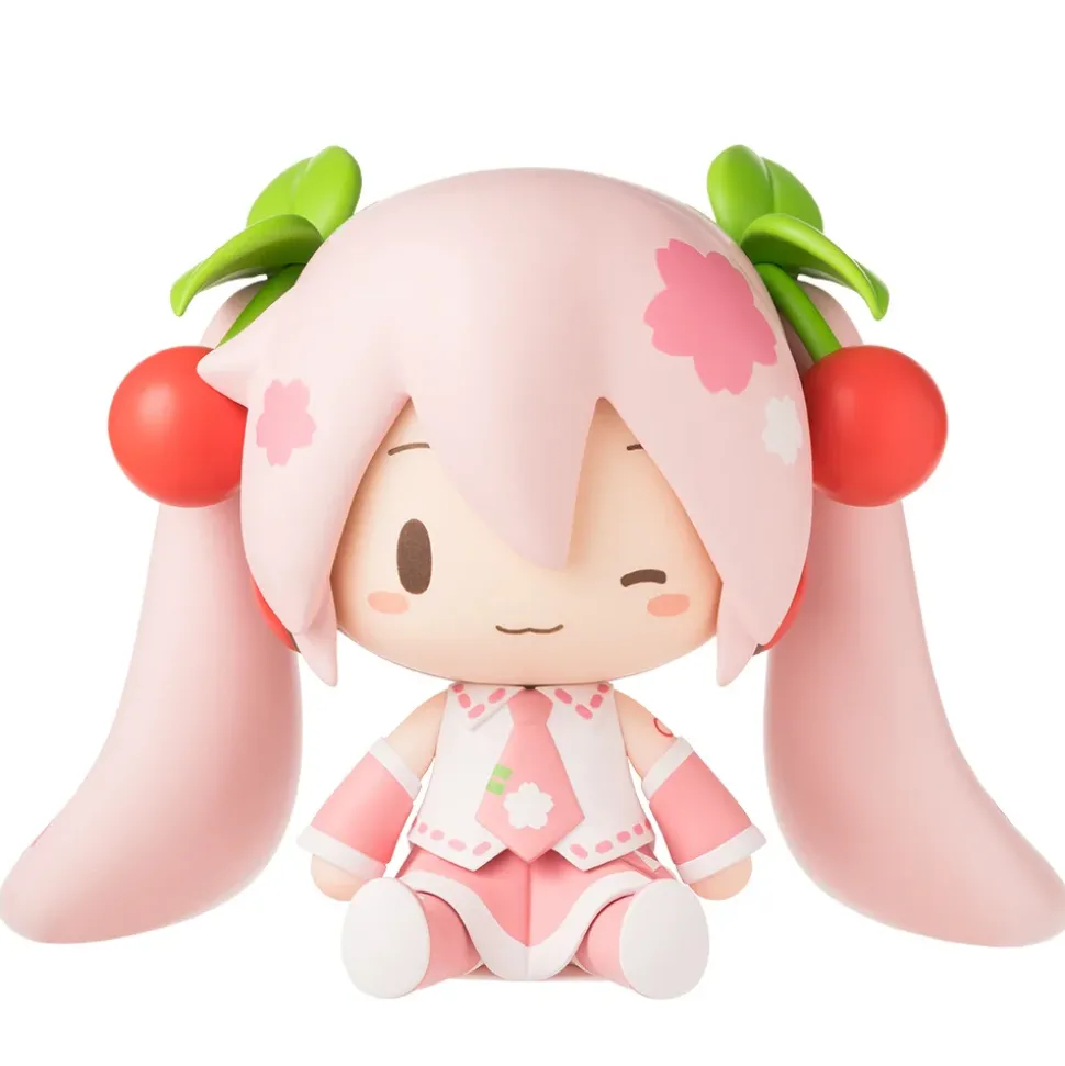 Sakura Miku Fuwapuchi Deformed Figure