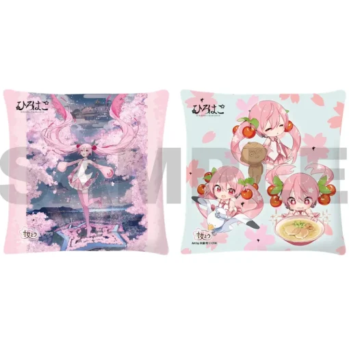 Sakura Miku x Hirohako Hakodate Square Cushion