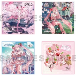 Sakura Miku x Hirohako Hirosaki Hand Towel