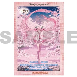 Sakura Miku x Hirosaki Sakura Festival 5th Memorial 4-Piece Sticker Set for Smartphones – Hakodate 2019-2022 Ver.