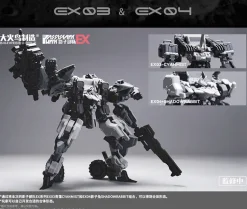 Shadow Troops EX Series EX03 Cyanmist & EX04 Shadowrabbit Plastic Model Kit