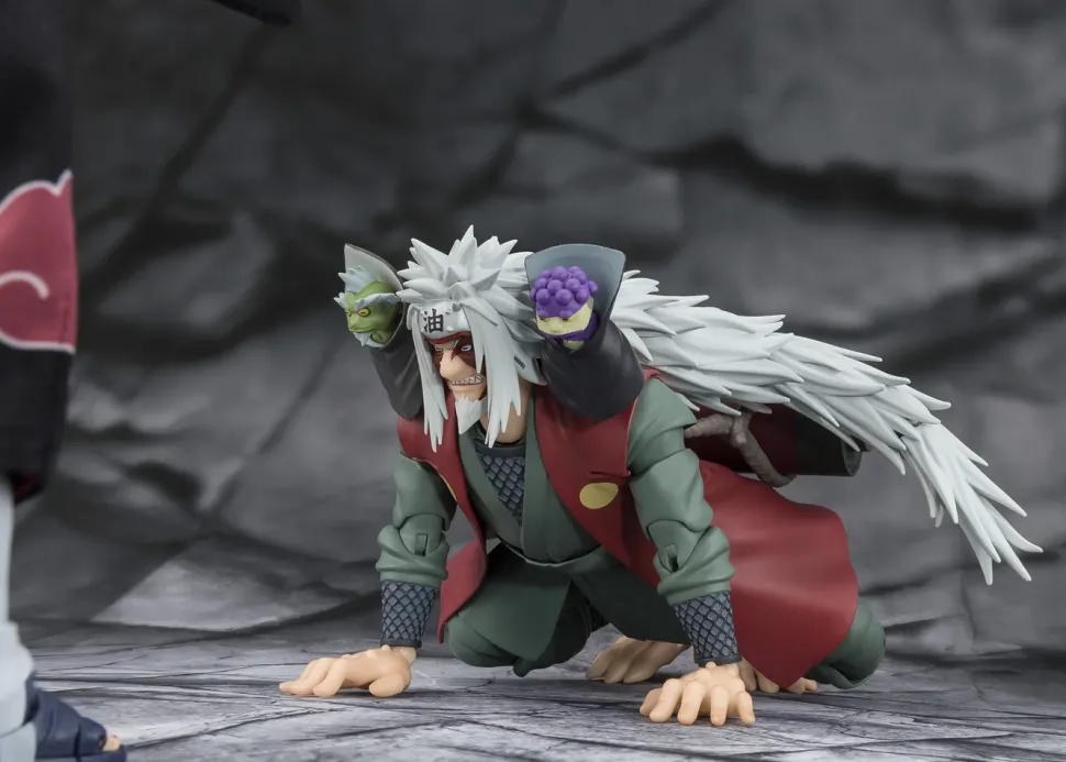 S.H.Figuarts Naruto Jiraiya -Hidden Leaf Heroic Master Sage- (Sage Mode Set)