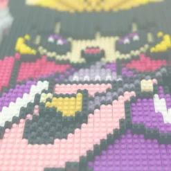 Shibuya Pixel Art Artists Works Nanoblock Relief Econeko