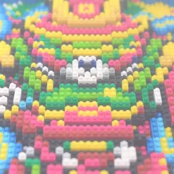 Shibuya Pixel Art Artists Works Nanoblock Relief Ban-8Ku