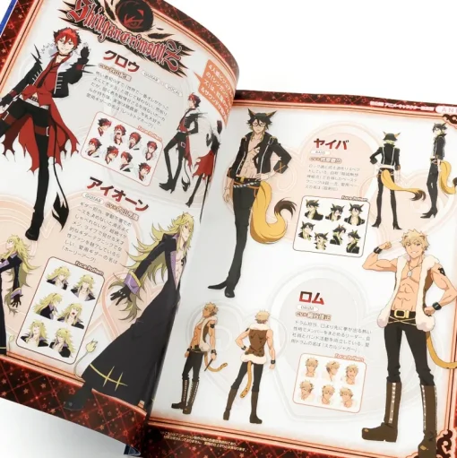 Show By Rock!! Pia Mook w/ Bonus Poster, Cards & Bromide