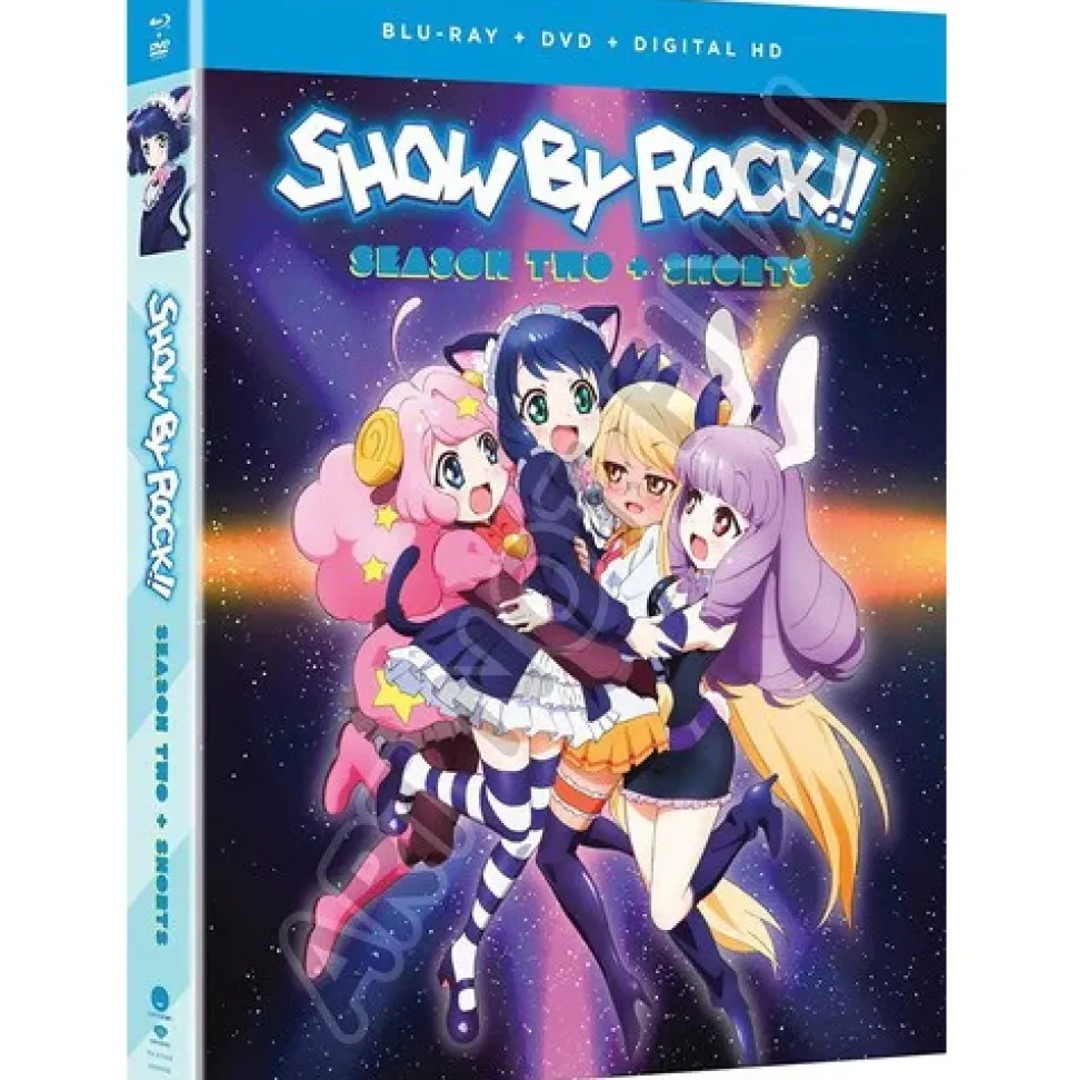 Show By Rock!! Sharp + Shorts: Season 2 + Shorts Blu-ray/DVD Combo Pack