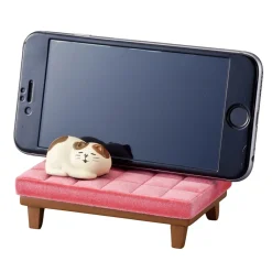 Sleeping Cat on Couch Smartphone Stand