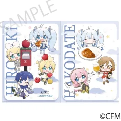 Snow Miku x Hirohako Clear File Folder Hirohako Art by Nazyo