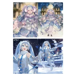 Snow Miku x Hirohako Clear File Folder Hirosaki