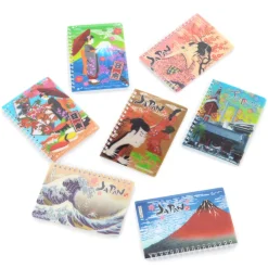 Souvenir Japan 3D Spiral Notebooks