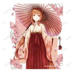 Spice and Wolf Jyuu Ayakura Illustration Holo Canvas Board Collection