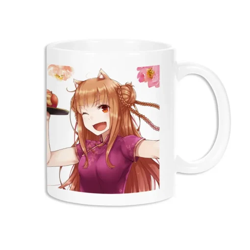 Spice and Wolf Jyuu Ayakura Illustration Holo Mug Collection