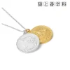 Spice and Wolf Jyuu Ayakura Illustration Coin Necklace