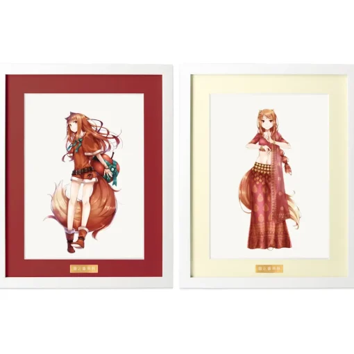Spice and Wolf Jyuu Ayakura Illustration Chara Fine Graph Collection