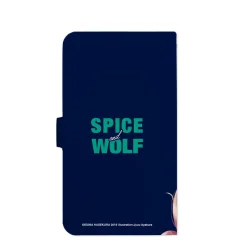 Spice and Wolf Jyuu Ayakura Illustration Holo: Santa Ver. Book-Style Smartphone Case