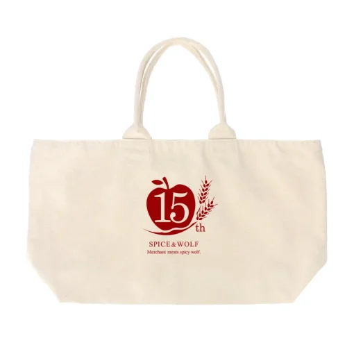 Spice and Wolf 15th Anniversary Big Zipper Tote Bag
