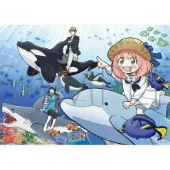 Spy x Family Mission 12: Penguin Park Main Visual Fabric Poster