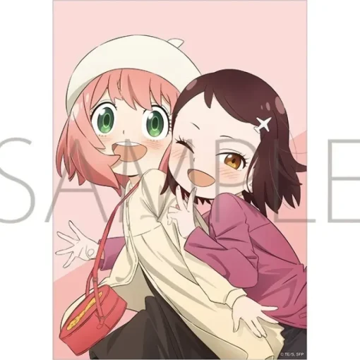 Spy x Family Mission 24: The Role of a Mother and Wife / Shopping with Friends Main Visual Fabric Poster